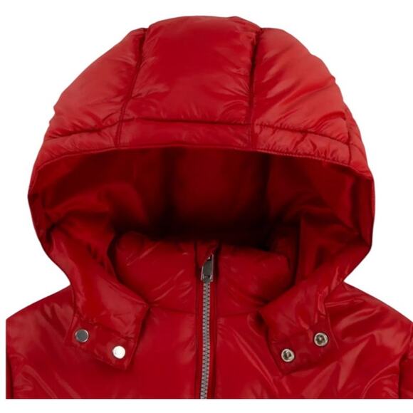Levi's Big Kids Crop Puffer Hooded Jacket Unisex Size Medium 10 - 12 Yrs Old NWT - Picture 10 of 10